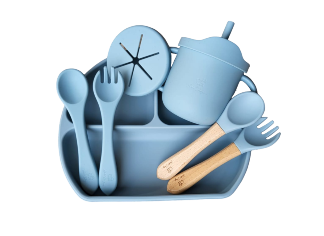Combi Deal Servies Klein Dusty Blue