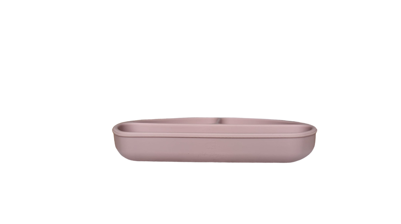 Verdeelbord met Deksel Rose Pink