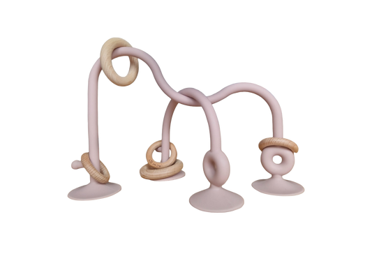 Siliconen Playtray Speelboog Rose pink