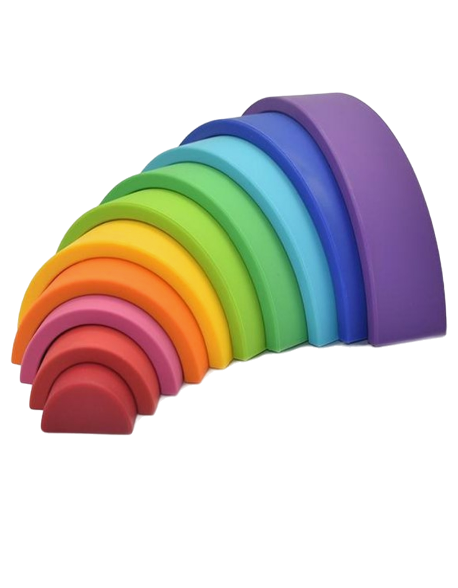 Siliconen Regenboog Bouwblokken